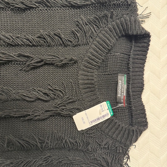 Simons tasseled sweaters vest - Picture 2 of 3